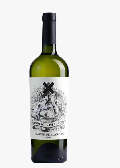 Cordero con Piel de Lobo - Blend de Blancas  750 ml